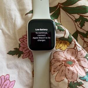 Apple Smartwatch Black and Gray